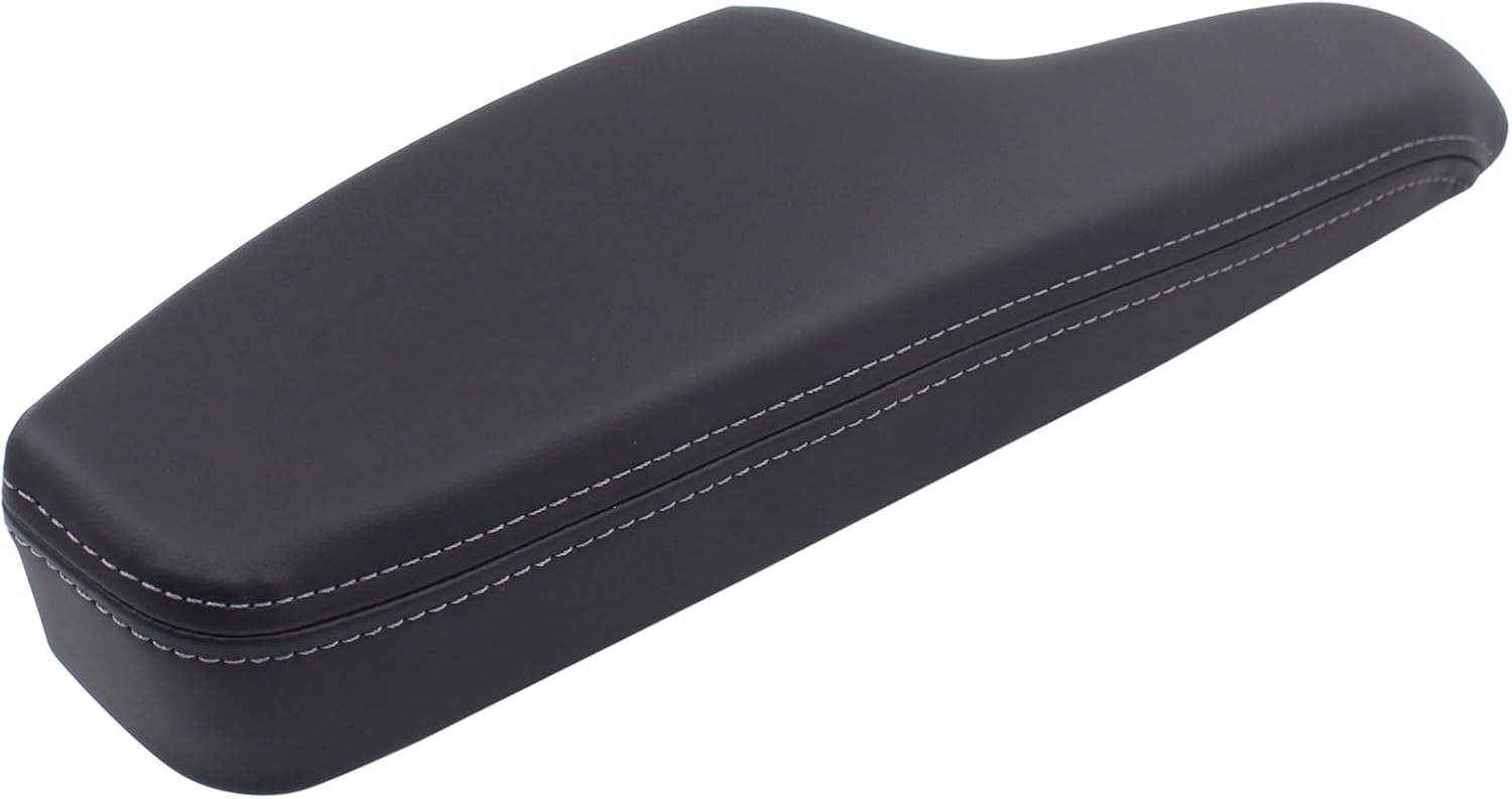 MOTOKU Front Driver Side Door Panel Trim Armrest Black Leather for Chrysler 300 for Dodge Charger 2011-2023