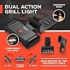 Mr. Bar-B-Q Super Bright BBQ LED Grill Dual Action Light, Adjustable Light Head & Strap for Entire Grilling Space, Water & Heat Resistant