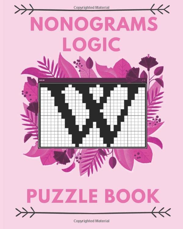 Nonograms logic Puzzle Books: 100 Fun Logic Puzzles and Griddler Picross Nonogram Puzzles