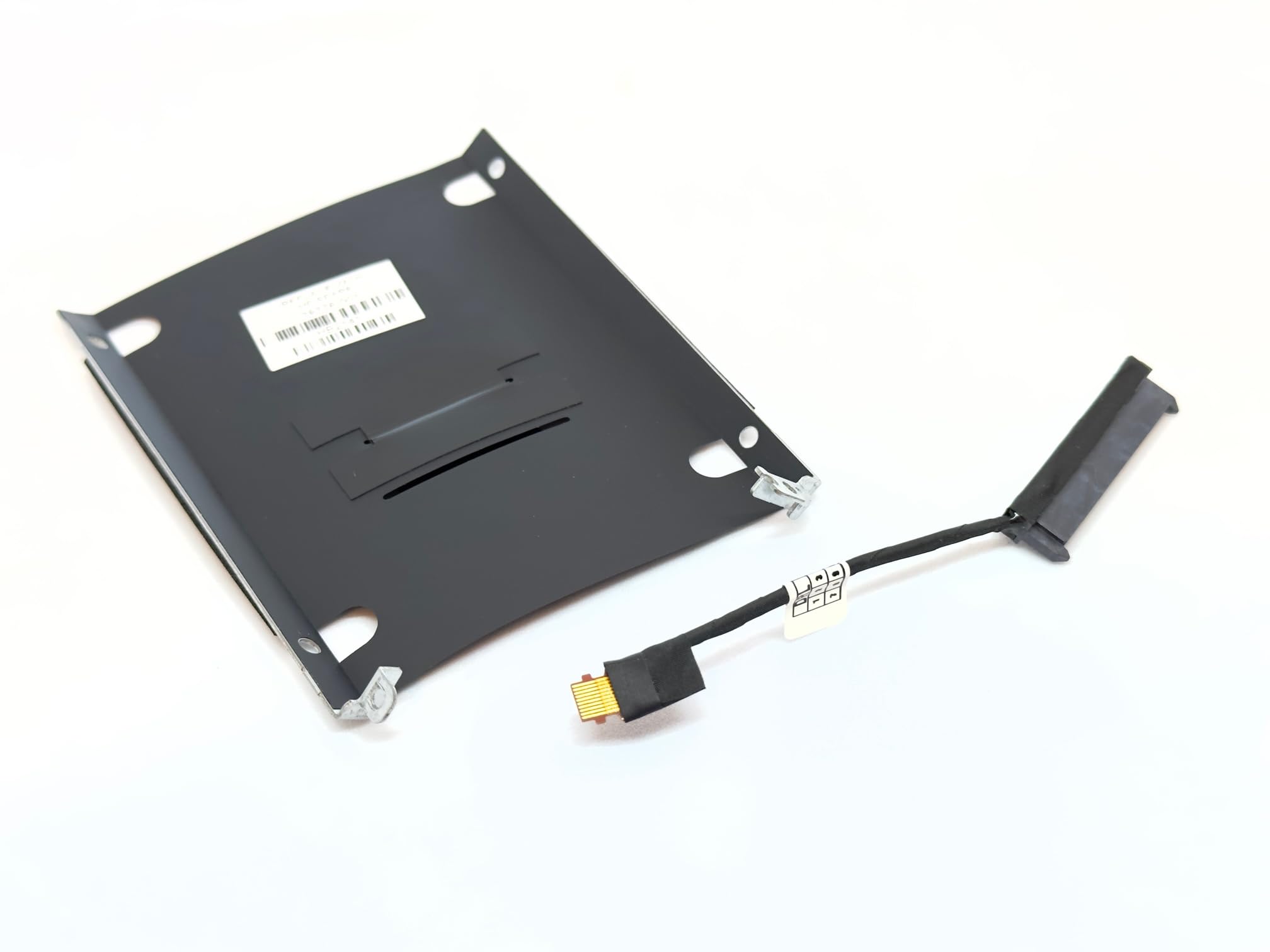 Oryginalny zestaw wsporników i kabli HDD/SSD 2,5 cala dysk twardy SATA do HP ProBook 450 G7 455 G7 oryginalny zestaw zawiera caddy i kabel FFC X8K 15 HDD, NP: DD0X8KHD010, L78776-001