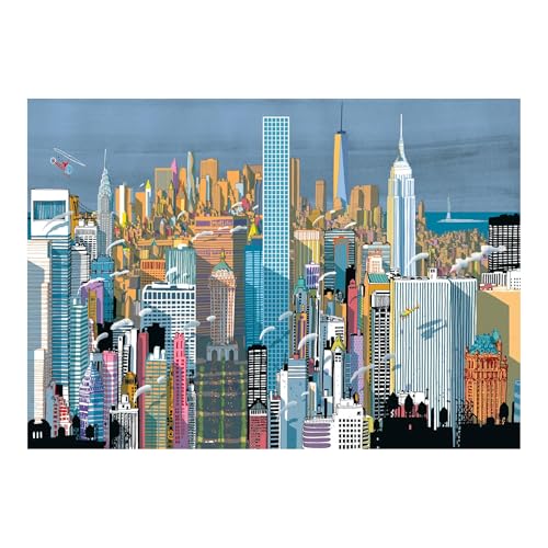 Ravensburger   Puzzle 1000 Piezas I Am New York | Puzzle Adultos 70x50cm | Puzzle 1000 Piezas | Rompecabezas Ilustrados