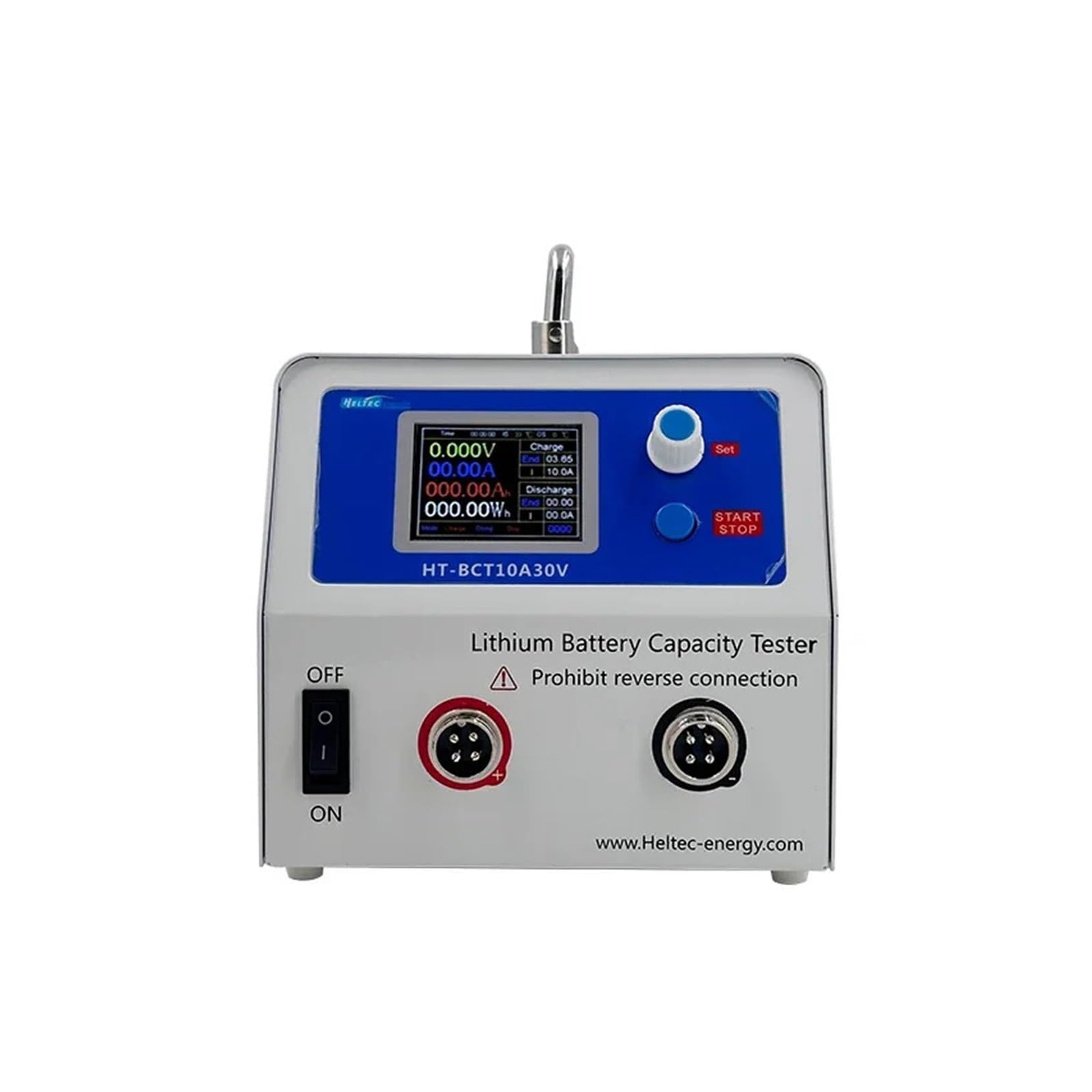 Analizador de potencia, Probador de capacidad batería 1-99 V 50 A for plomo-ácido LTO NCM | Herramienta carga descarga inteligente alta precisión(10 Channel fixture)