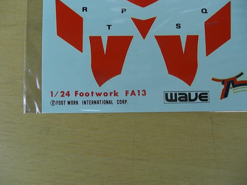 ウェ― ブ　1/24 フットワーク　FW13 ウェ― ブ 1/24 フットワーク FW13