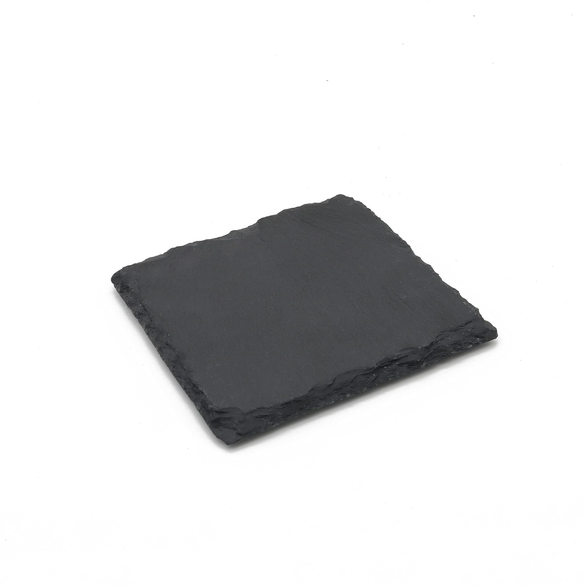 Slate Tiles for Reptiles, Food Bowl Dish Feeding Slate Tortoise Habitat Accessories for Reptiles Tank (10 x 10 cm)