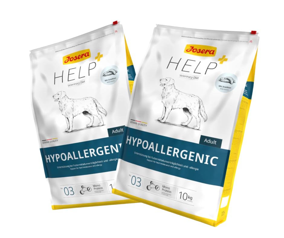 Josera Help Dog | Hypoallergenic 2x10kg | Sparpaket | Trockenfutter