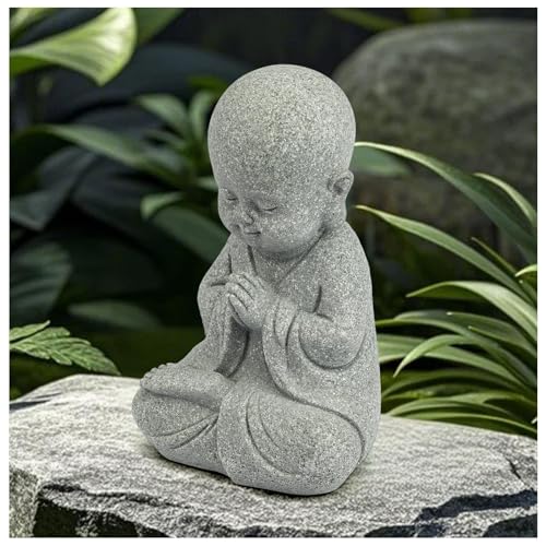 Estatua de Buda para Meditación en Piedra Arenisca