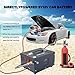 NDCYJG Pcp air compressor 4500PSI Portable Pcp Compressor 12V Dc/110V Ac Pcp Airgun Compressor Manual-stop w/External Power Adapter Built-in Fan Suitable for Paintball Air Rifle Scuba Bottle