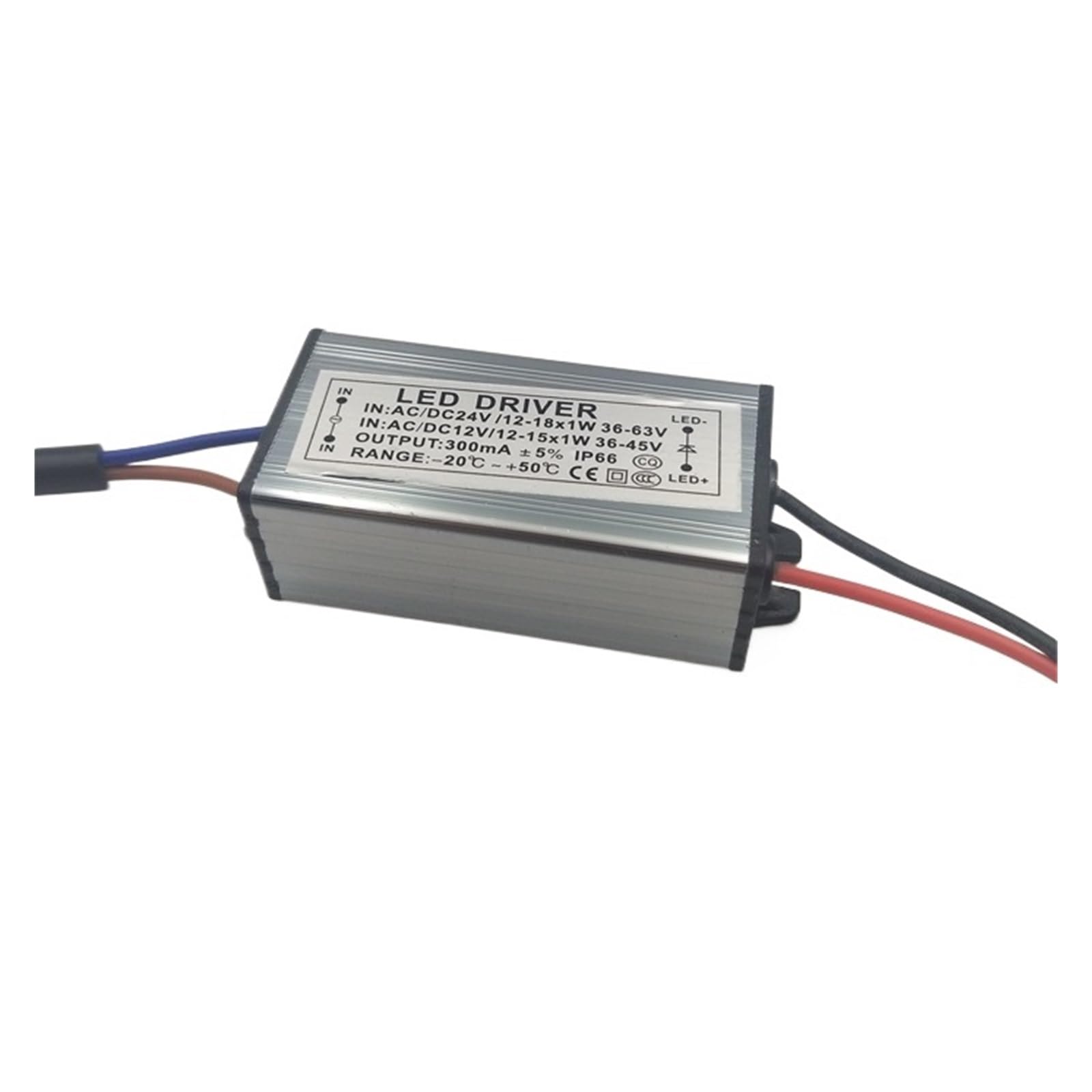 Pilote redresseur transformateur courant constant étanche 12W-18W