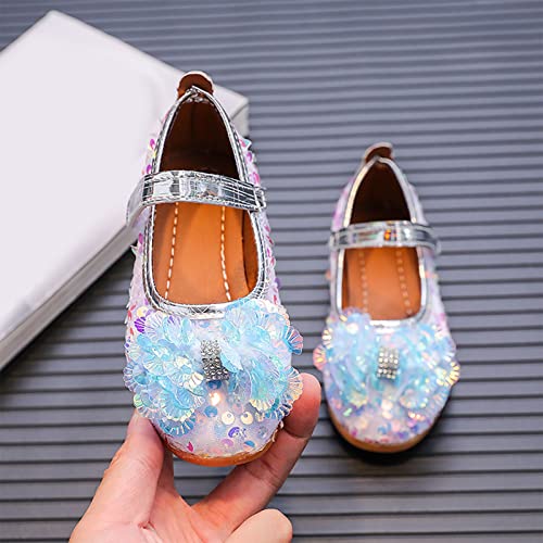Fashion Autumn Girls Casual Shoes Flat Lightweight Sequins Bow Cute Shiny Dress Shoes Winter Toddler Boots4