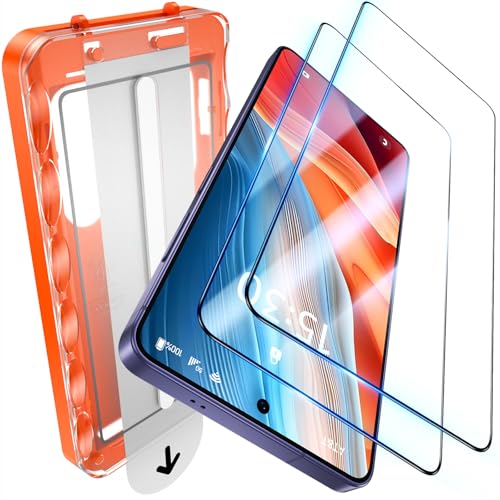 Image of UniqueMe for S26 Ultra Screen Protector - 2 PACK Tempered Glass for Samsung Galaxy S26 Ultra,[Fingerprint Unlocking] Easy Installation,Bubble-Free,9H Hardness,HD-Clear,3D Full-coverage