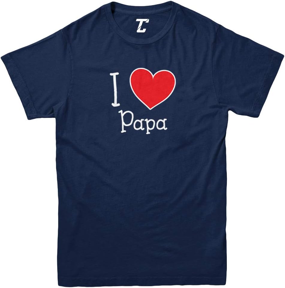 I Love My Papa - Heart Cute Youth T-Shirt