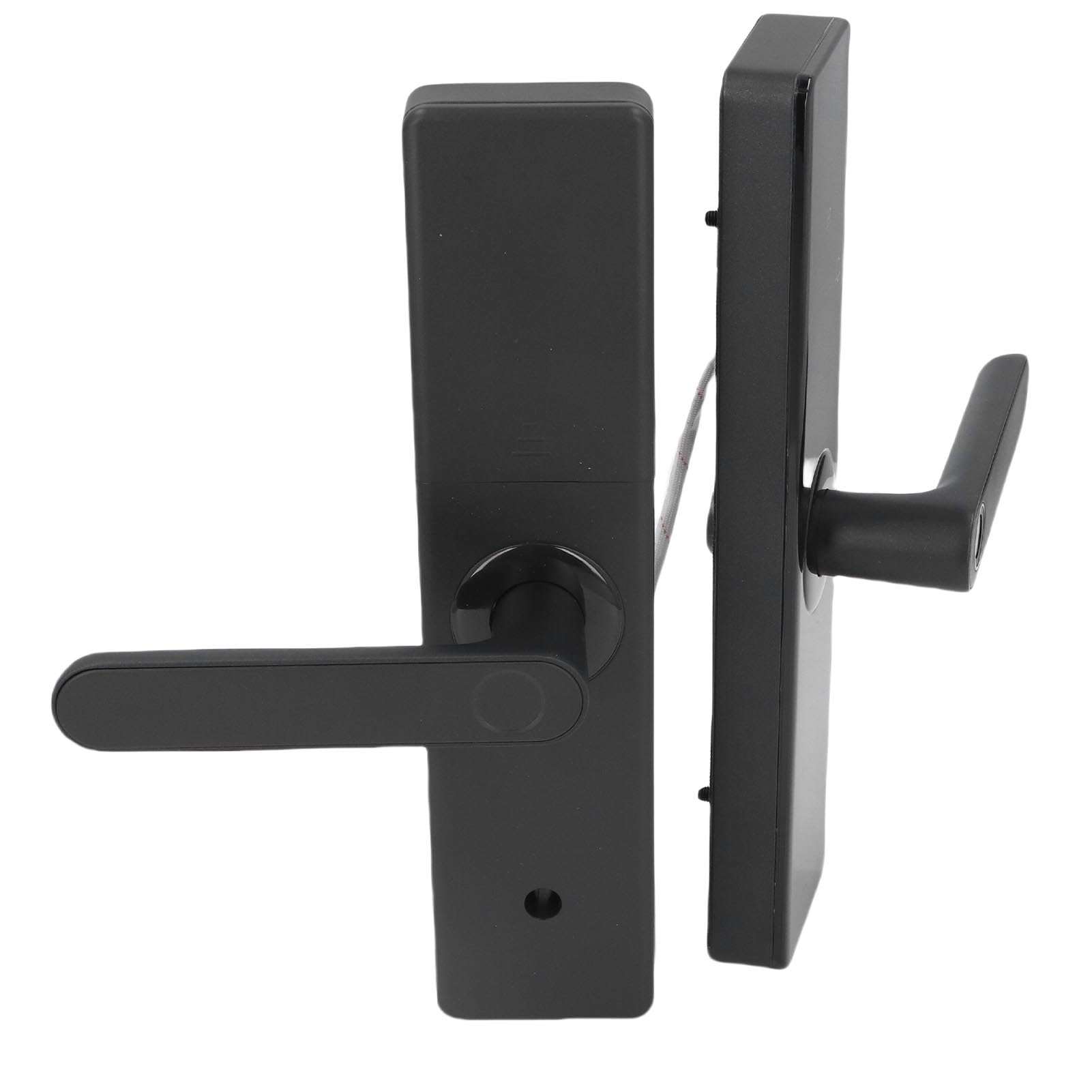 Cerradura de Puerta Electrónica Inteligente con Autenticación Biométrica de Huellas Dactilares, Control de Aplicación Doodle, Múltiples Métodos de Acceso para Seguridad en el Hogar,