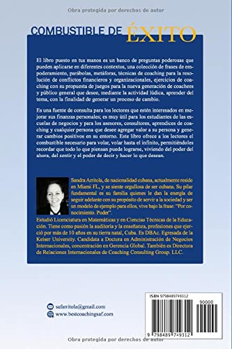 Miniatura 2 de Combustible de Éxito Coaching financiero y organizacional La combinación perfecta para el éxito de las personas y organizaciones (Spanish Edition)