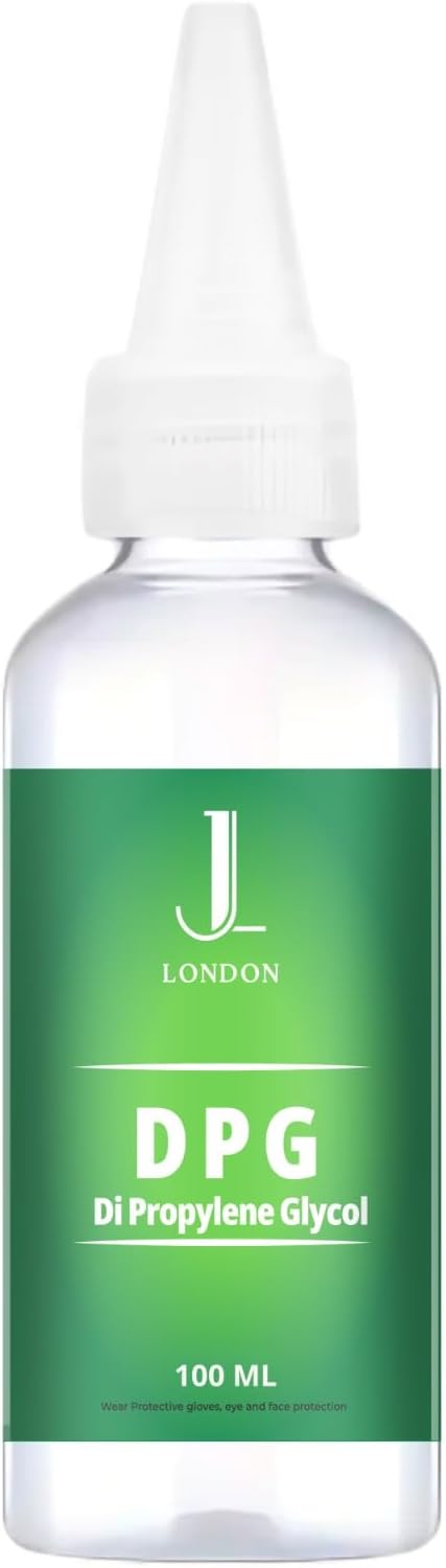 Jan London Dipropylene Glycol (DPG) Solution: A versatile fragrance carrier for crafting custom scents in perfumes, colognes, diffusers, and skincare products 100ml