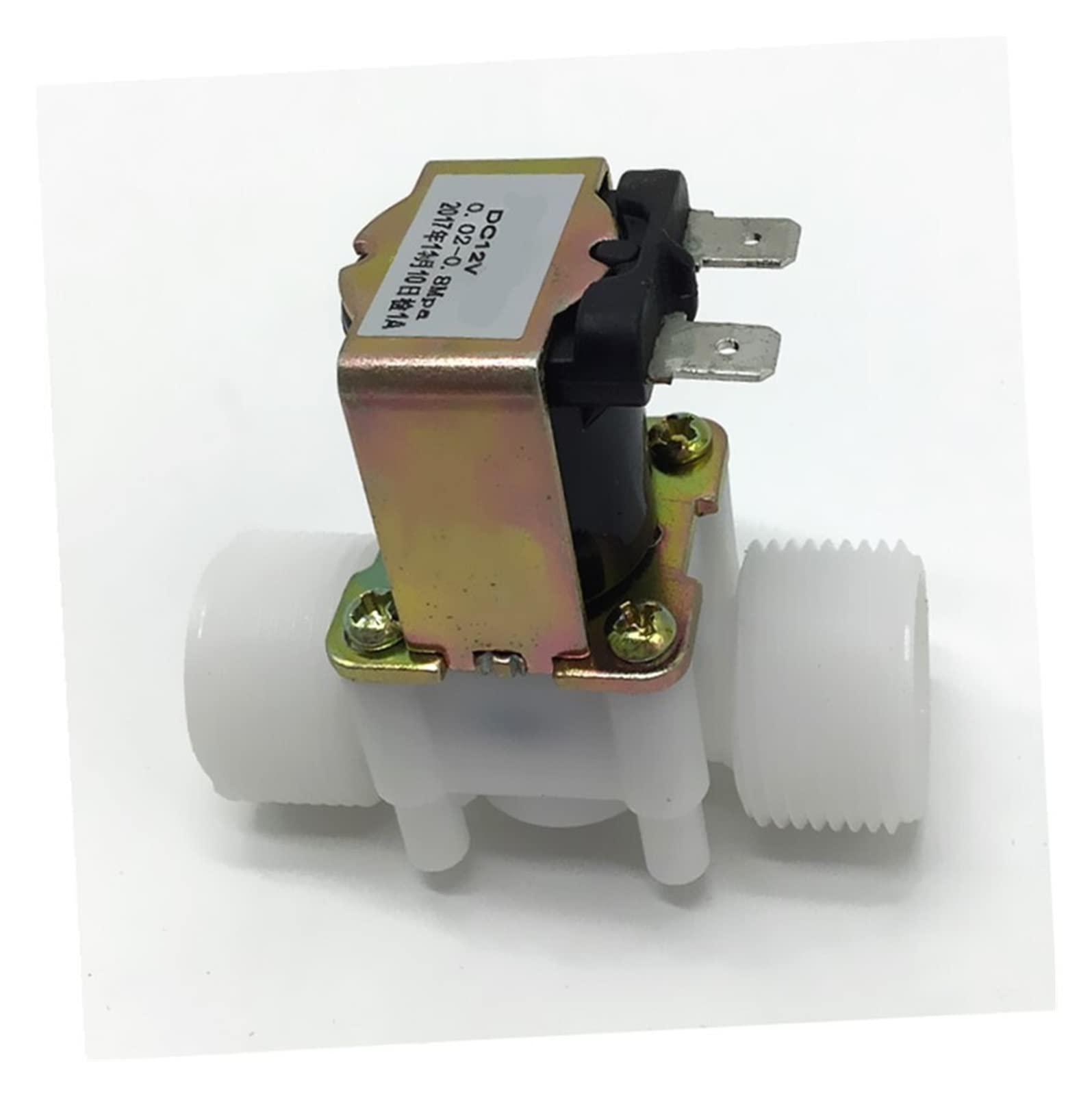 Vanne G3/4 électromagnétique plastique pour stopper les fuites de réseau