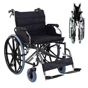 Generisch Schwerlast Transportrollstuhl 51cm/56cm