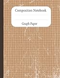  composition notebook graph paper: Grid Paper Notebook, Quad Ruled, 100 Sheets (Large, 8.5 x 11) (Graph Paper Notebooks)  4x4 Graph Paper Notebook Grid Paper for Math & Science Students