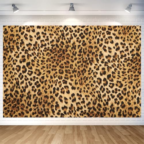 Fondo con estampado de leopardo 70.8 x 47.2 pulgadas