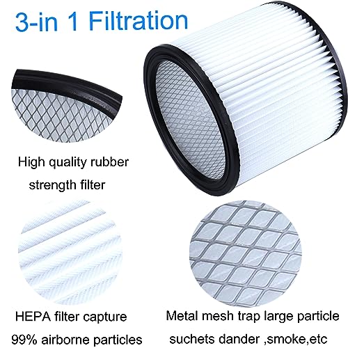 Mejores precios y opiniones de Shop vac filtros los más solicitados. 21 Imagen adicional