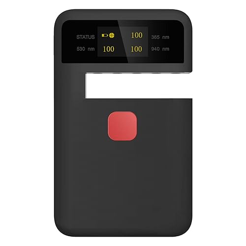 Medidor de transmisión de coche de película solar portátil Medidor de tinte de ventana de coche Probador de vidrio filmado solar Medidor de rechazo