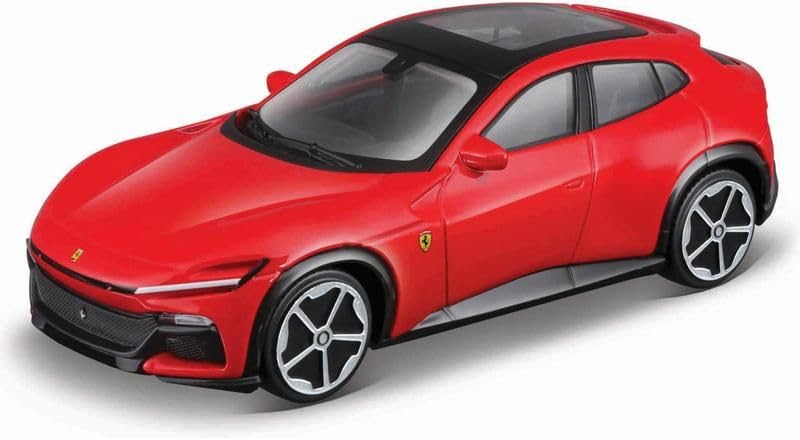 Bburago Ferrari Purosangue R&P - Realistic 1:43 Scale Model Car, Officially Licensed by Ferrari, Recommended Age 3+ Years