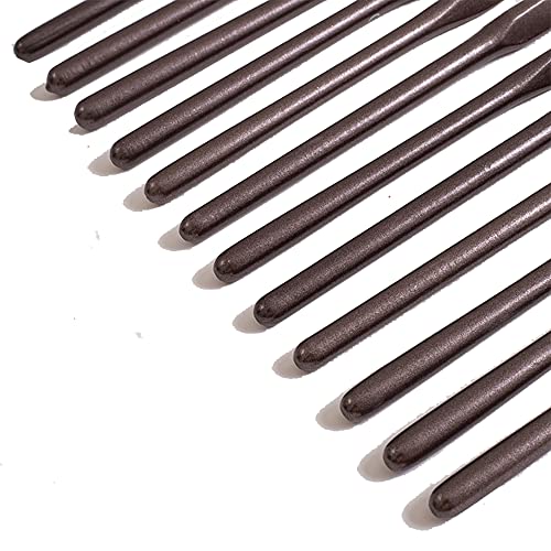 Jowoart 12 Pcs Triangle Birch Short Bar Hook Line Pen Multifunction Nylon Hair Painting Brush Watercolor Stroke Paint Brush Set thumb #2