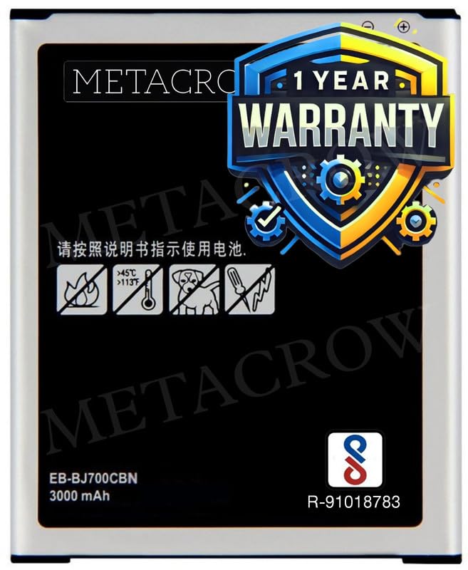 Image of Original EB-BJ700CBN Battery Compatible for Samsung Galaxy J4 (J400F) | J7 (J700F) | J7 Nxt (J701F) | J7 Duo (J720F) | On7 (G600F) | On7 Pro (G600FY) Battery - (3000mAh) - 1 Year Warranty AB1
