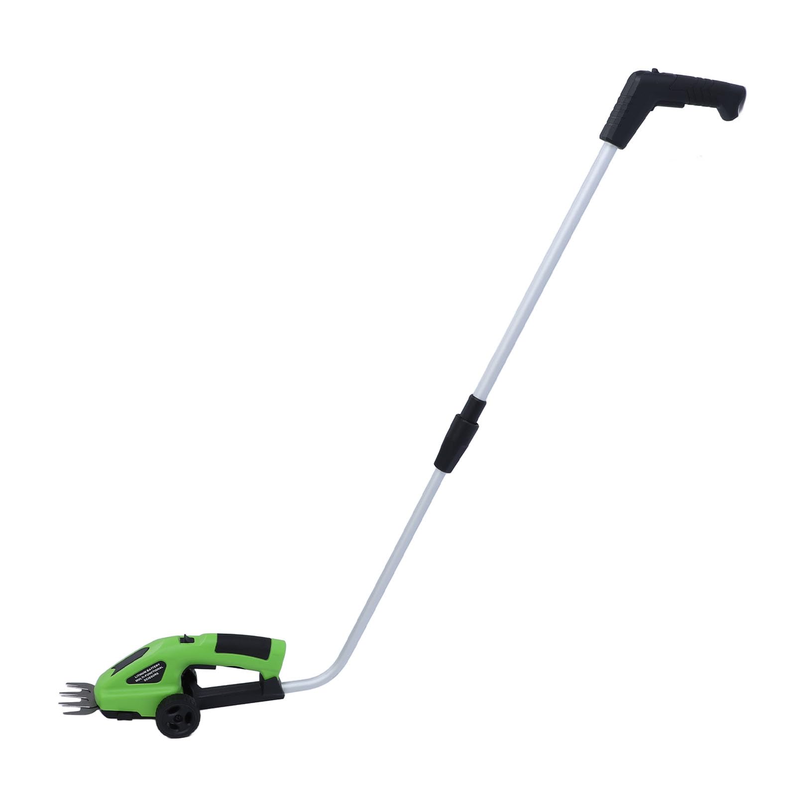 Cryfokt Taille-haie sans Fil, Puissant Cisaille à Gazon en Acier allié, pour L'entretien de la Pelouse du Jardin, Conception 4 en 1