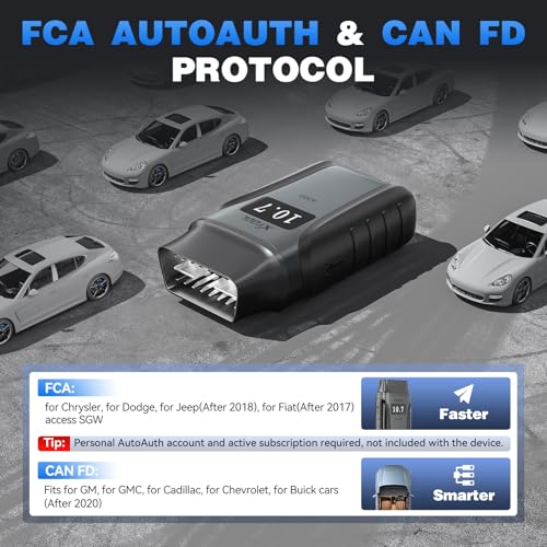 Image of XTOOL A30D Bi-Directional Scanner 2022 Newest, Full Systems Diagnostic Tool, 11+ Services, ABS Bleed, Injector Coding, Oil Light, DPF EPB BMS Reset, Free Update, for DIYers