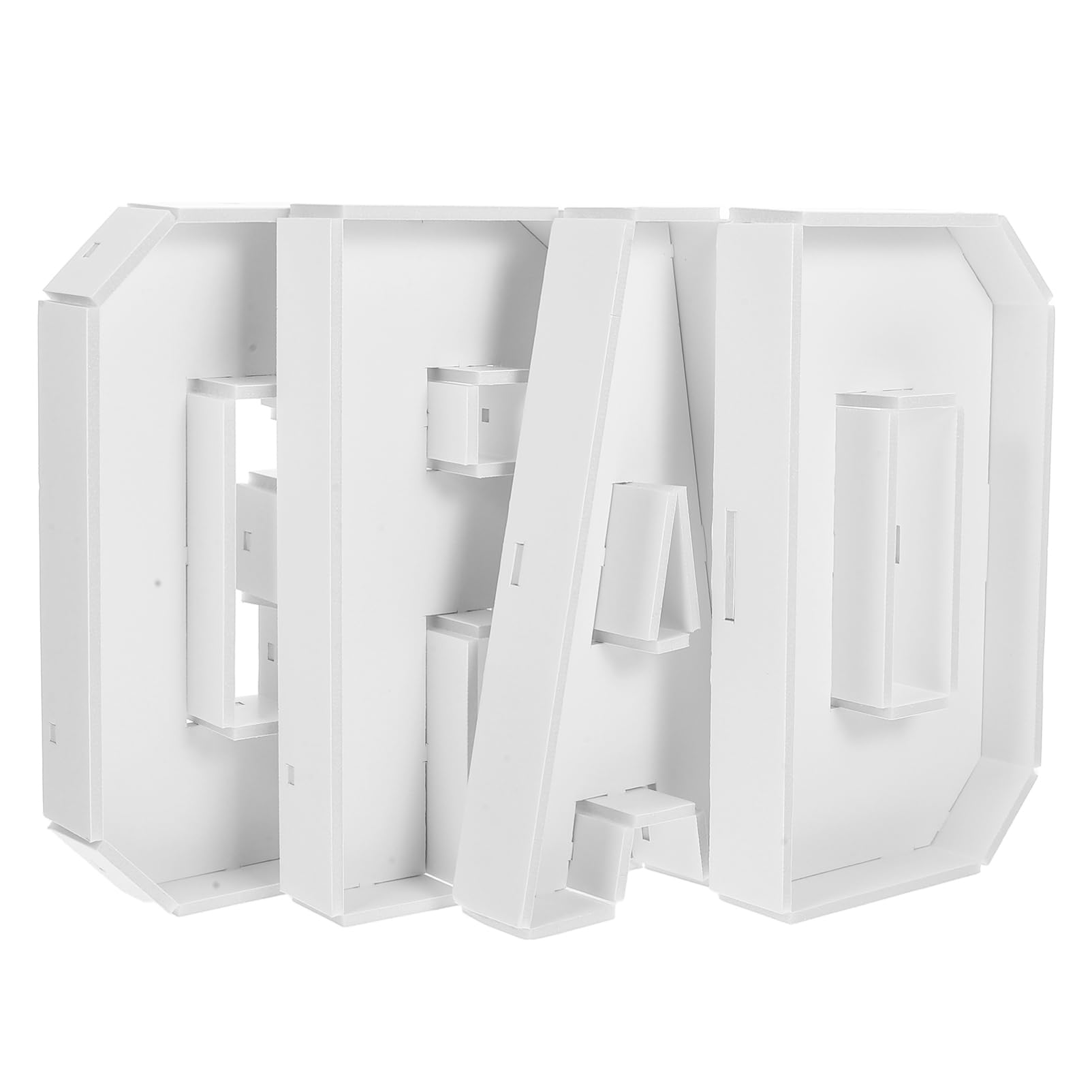 SOLUSTRE 4pcs Grad Letter Box Charcuterie Board Congrats Grad Fillable Tray Charcuterie Box Graduation Party Decorations