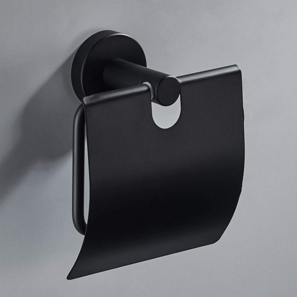 A Parete Supporto di Carta igienica, Supporto in Acciaio Inox Rotolo con Coperchio - Ruggine e Bagno con lavabo in The Bathroom