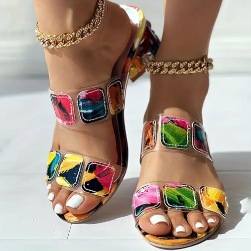 Chaussures sabot antidérapant avec plateforme compensée