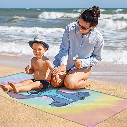 Cartoon Beach Towel Soft Bath Towel Microfiber Highly Absorbent Quick Dry Swim Pool Towel (31.5X51Inch) #TOP3