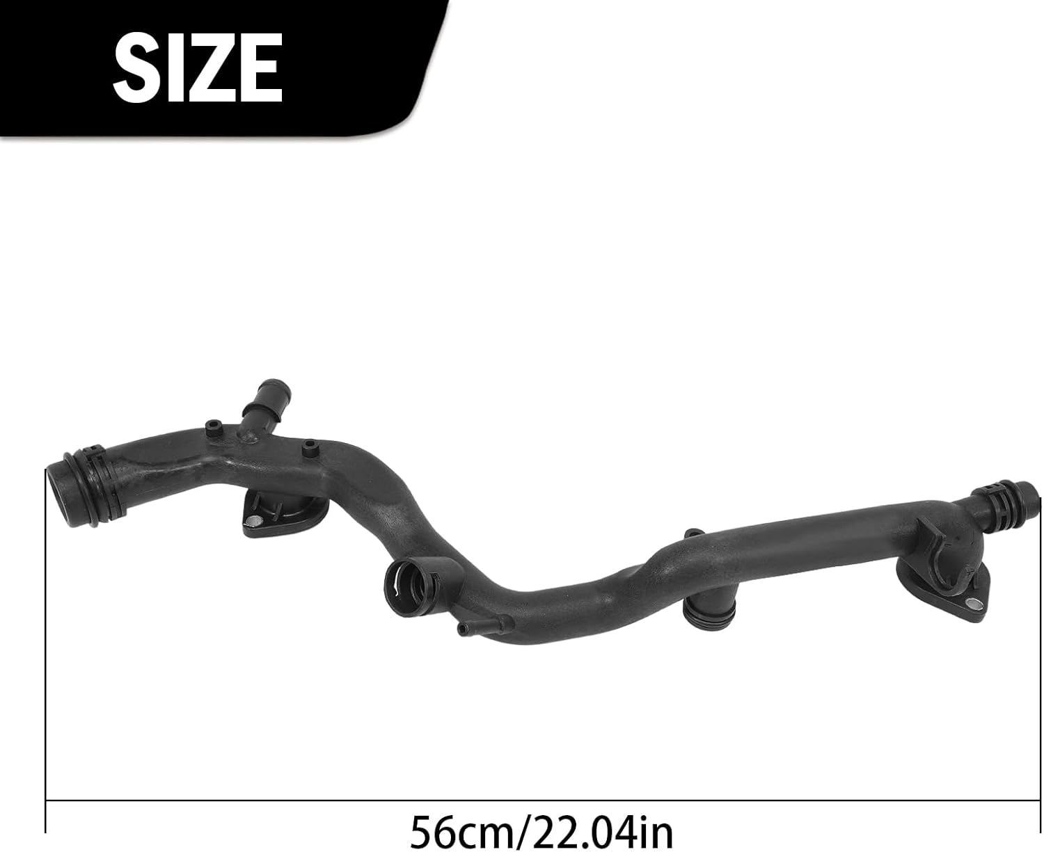 Engine Coolant Radiator Pipe Water Hose for S4 S5 Q7 3.0T 2008-2012 Touareg 2013-2018 06E121045Q 06E121045AE 06E121045BA 06E121045BD Radiator Coolant Y-Pipe