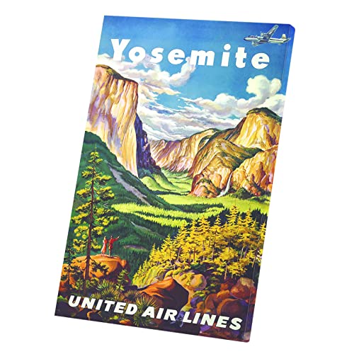Tableau Yosemite United Air Lines vintage - Finies les décorations sans âme