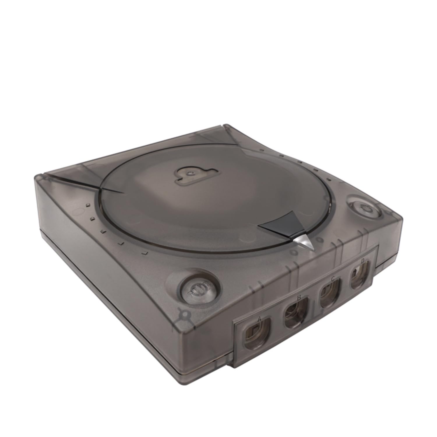 BITFUNX SEGA Dreamcast Guscio di ricambio, custodia protettiva trasparente per console di gioco SEGA Dreamcast