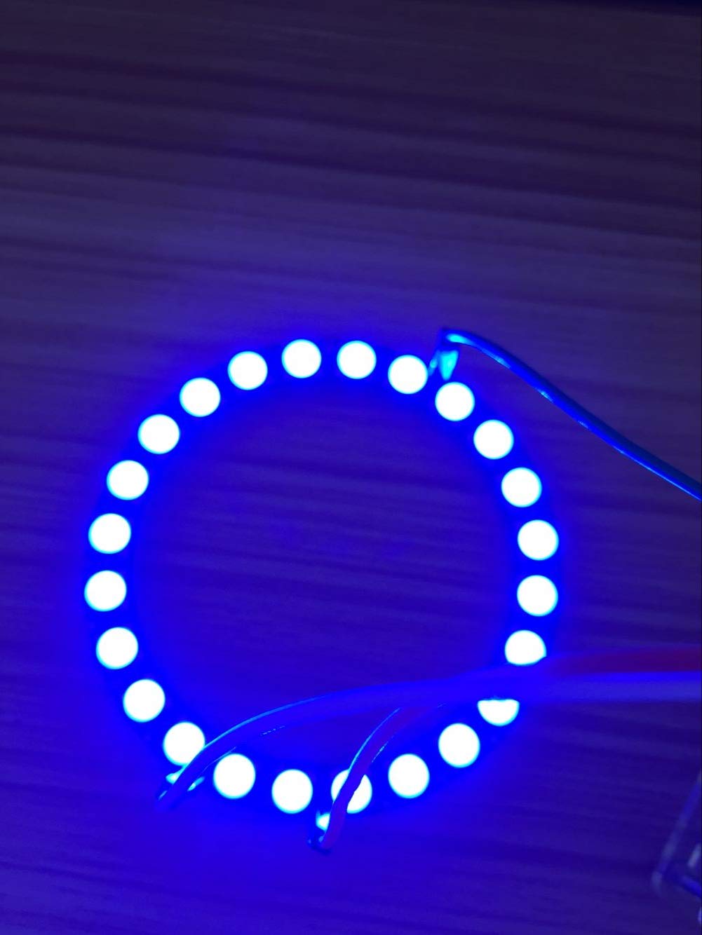 Anneau LED RGB 5V WS2812B - 24 LEDs Adressables - Compatible Arduino Et Raspberry Pi