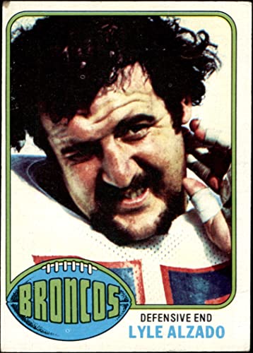 1976 Topps 217 Lyle Alzado Denver Broncos (Football Card) FAIR Broncos Yankton