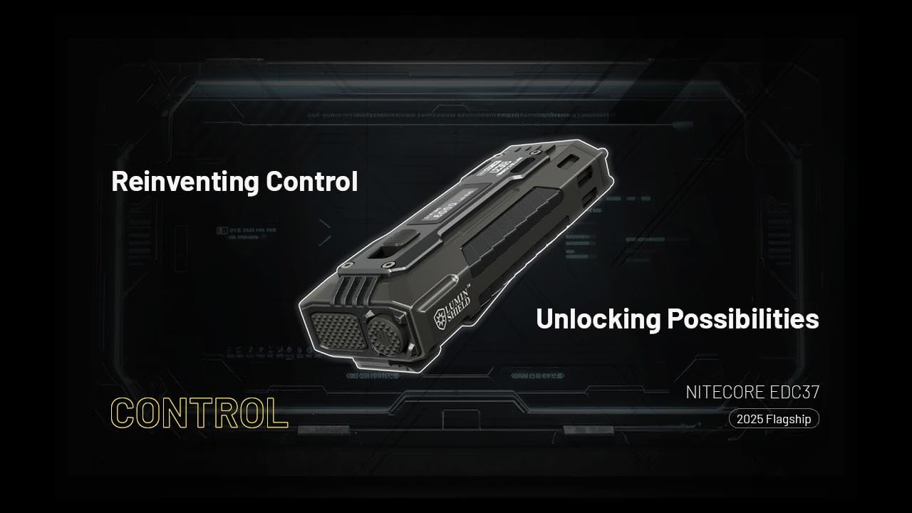 Nitecore EDC37 + LR40 Lantern White EDC37 Ultimate EDC Flashlight