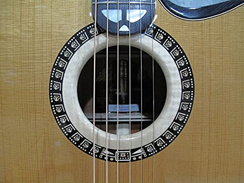 YYYSHOPP Guitare Acoustique, Top épinette Solide, côté Acajou Massif et Dos, Guitare Acoustique Guitare - Les Beatles, Paul McCartney, John Lennon, RIngo Starr, George Harrison YYYSHOPP Guitare Acoustique, Top épinette Solide, côté Acajou Massif et Dos, Guitare Acoustique Guitare – Image 4