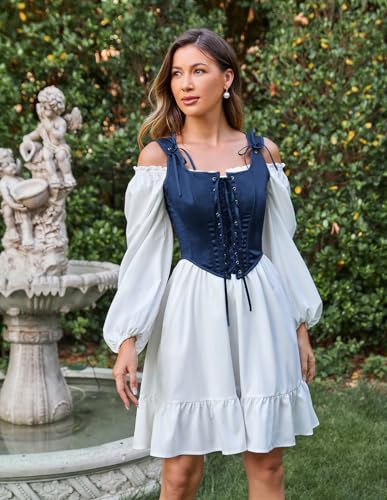 Image of Scarlet Darkness Women Renaissance Corset Pirate Bustier Top Bodice Bodyshaper