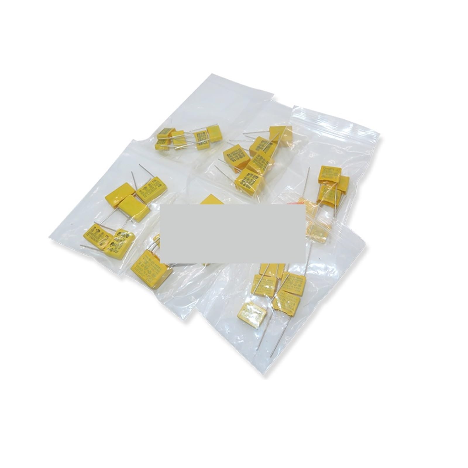 ICXLPMC 50PCS/Set 275VAC X2 Capacitor Package Electronic Component Package 10Values*5pcs 102K-105K