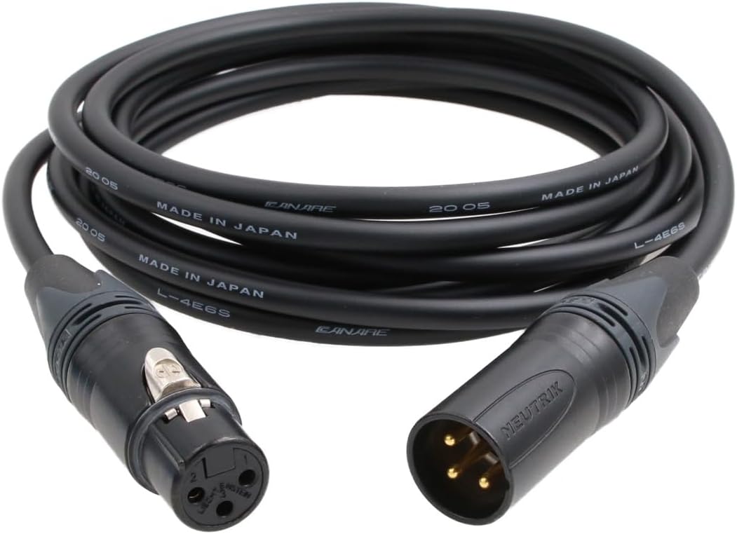 24V XLR 3 Pin Male Female Power Supply Extension Cable for Block Battery to ARRI RED Canon Sony Camera 2m