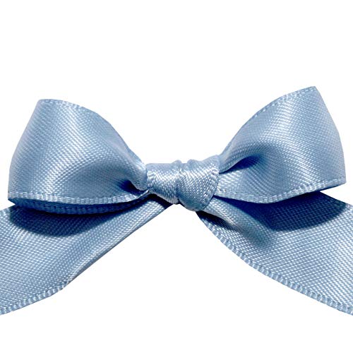 Image of Morex Ribbon 08816 /50-332 Double Face Satin Ribbon, 3 /8 inchx 50 Yd, French Blue