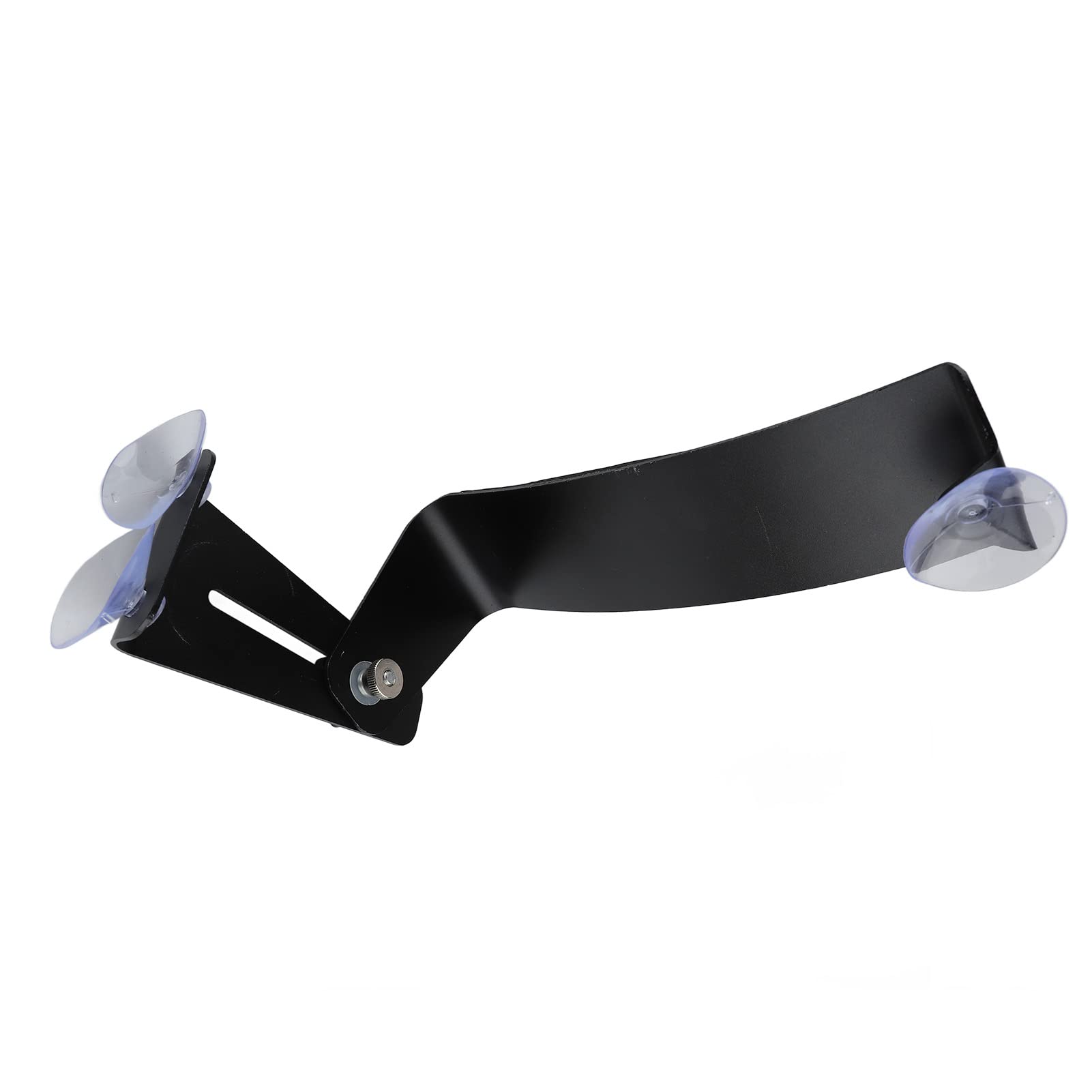 Reposapiés de Aluminio para Guitarra Soporte para Piernas con Ventosa de Goma Negro