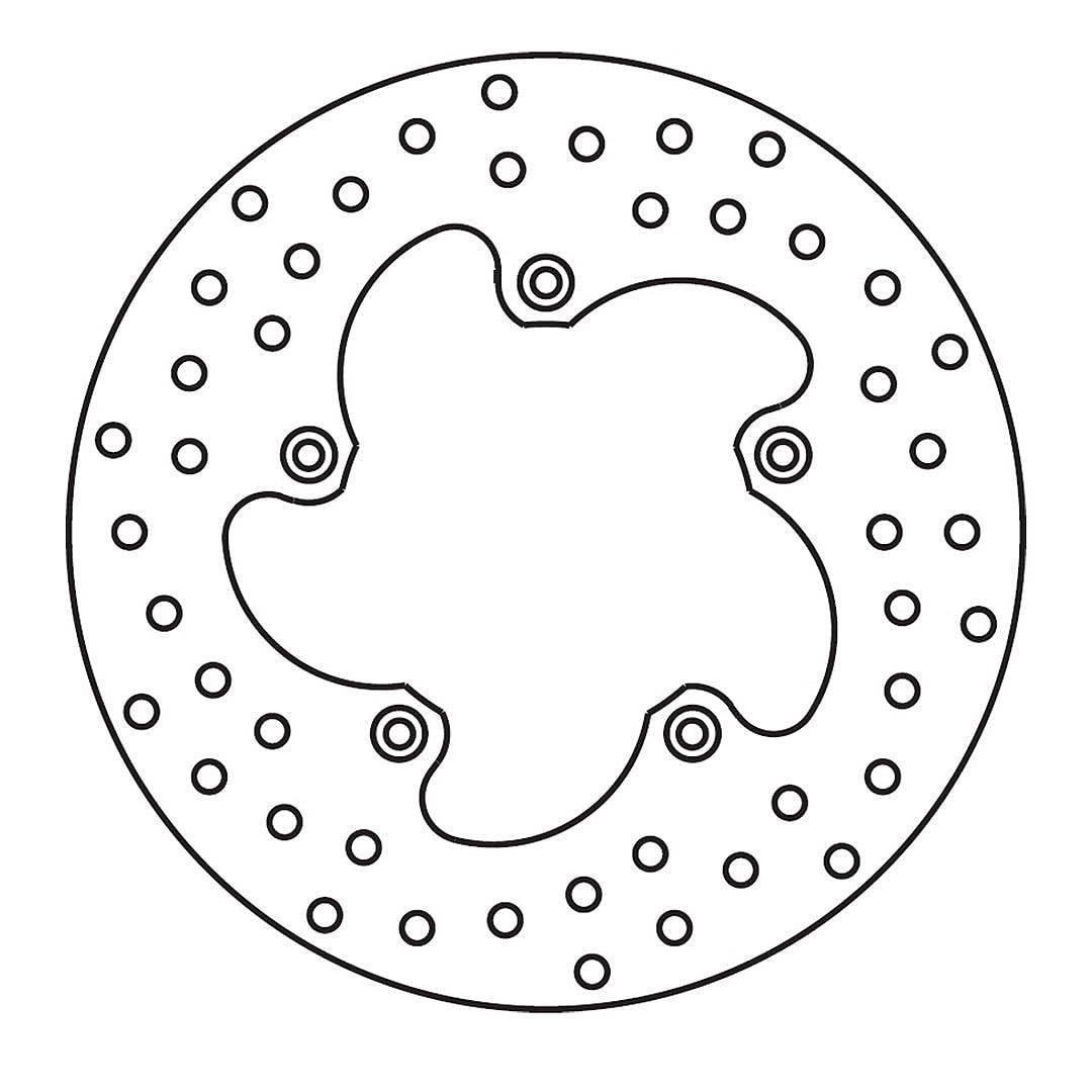 Disco Freno Anteriore/Posteriore Brembo Serie Oro 68B40736