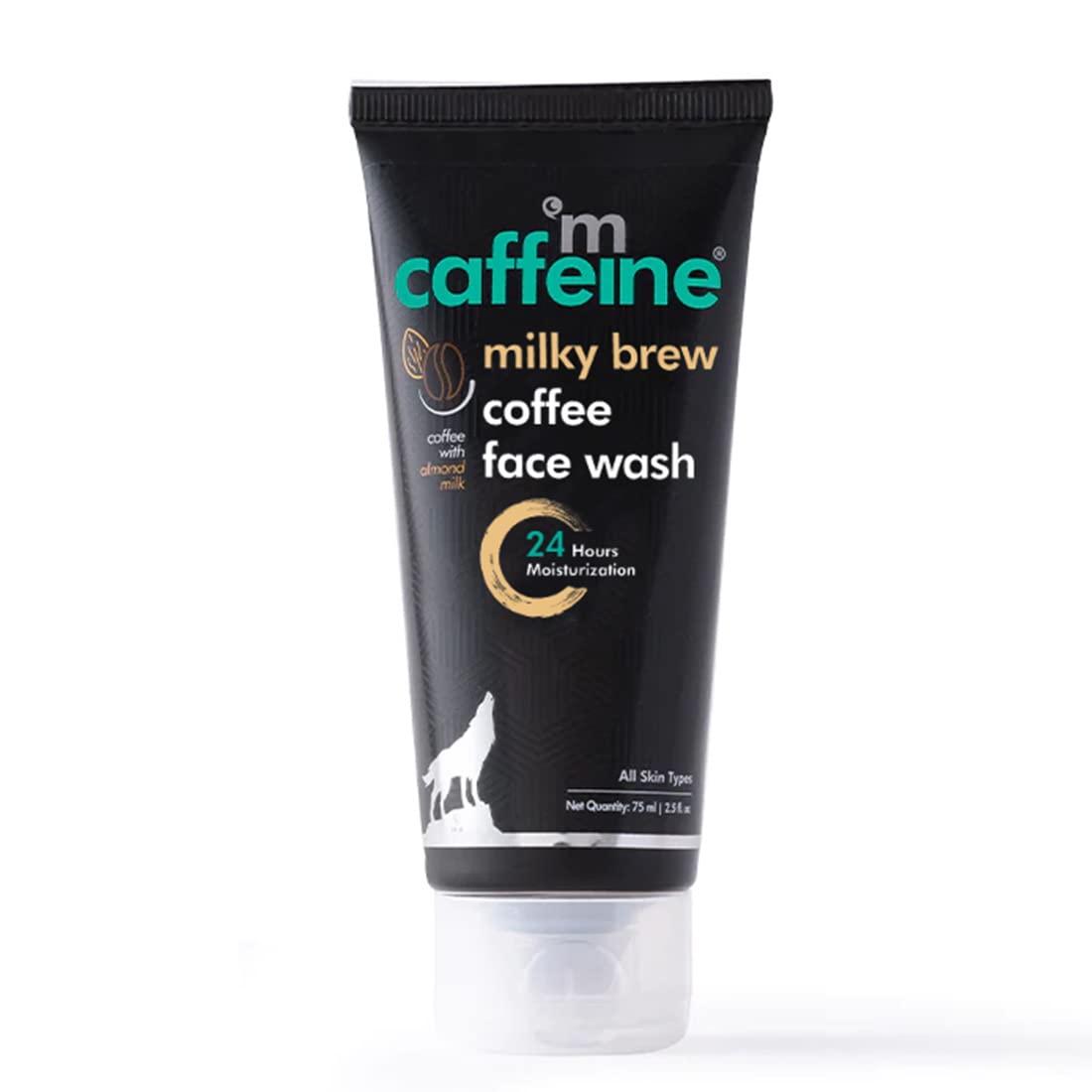 mCaffeine Milk & Coffee Face Wash for Dry Skin | Dry Skin Face Wash For Men & Women with Almond Milk & Shea Butter | Daily Use Face Cleanser |…