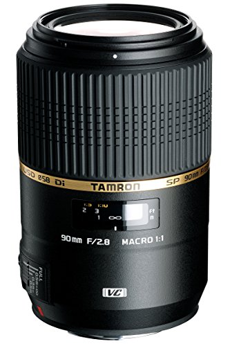 Tamron SP 90 mm F/2,8 Di USD Makro-Objektiv 1:1 für Sony schwarz