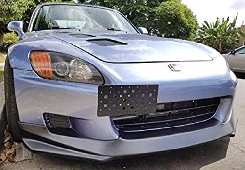 Amazon Trunknets Inc フロントバンパー 牽引フック ナンバープレート マウントブラケット ホンダ S00用 ナンバーカバー ホルダー 車 バイク Amazon Trunknets Inc フロントバンパー 牽引フック ナンバープレート マウントブラケット ホンダ S00用 ナンバーカバー ホルダー 車 バイク