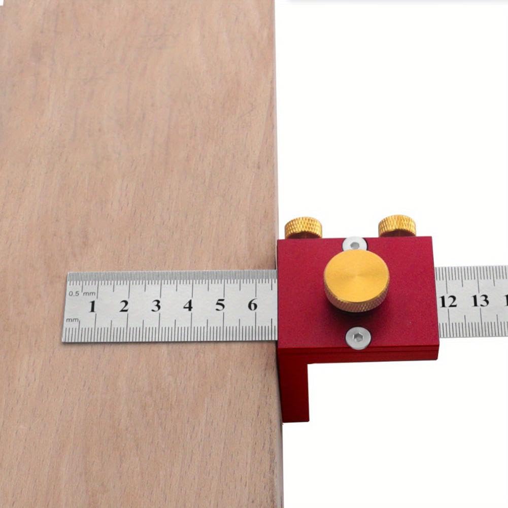 Règle En T Multifonctionnelle 30 Cm Pour Travail Du Bois - Règle De Marquage En Métal Avec Dispositif De Verrouillage
